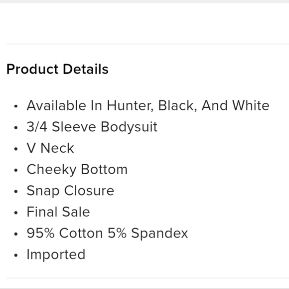 Fashion Nova Bodysuit - Picture 3 of 4